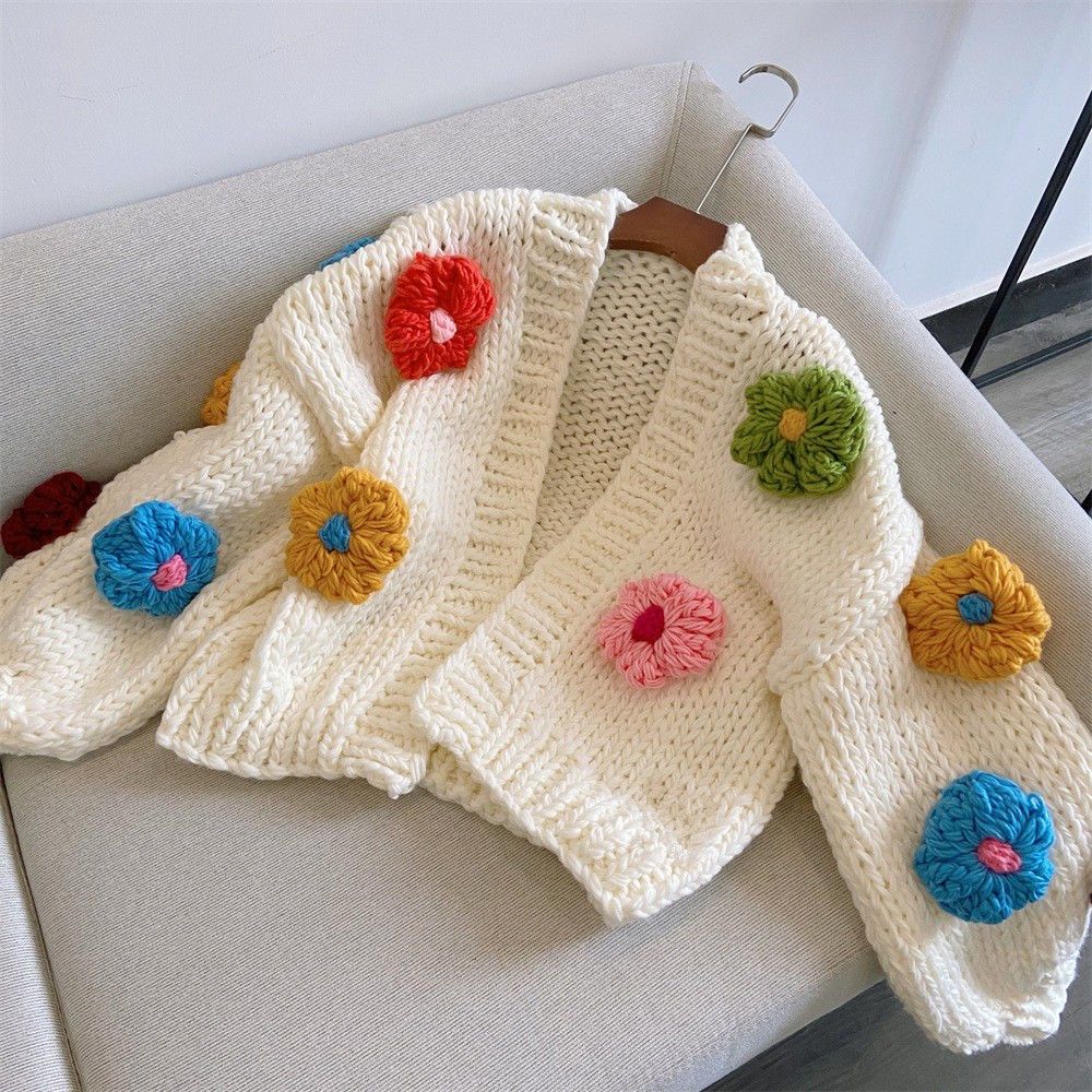 Iris Floral Knitted Cardigan - Image 10