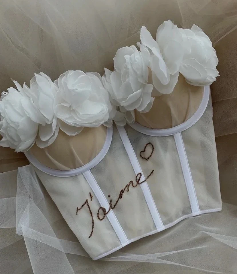 J'aime Floral Corset Top - Image 10