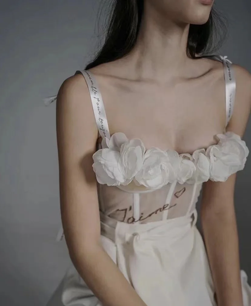 J'aime Floral Corset Top - Image 6
