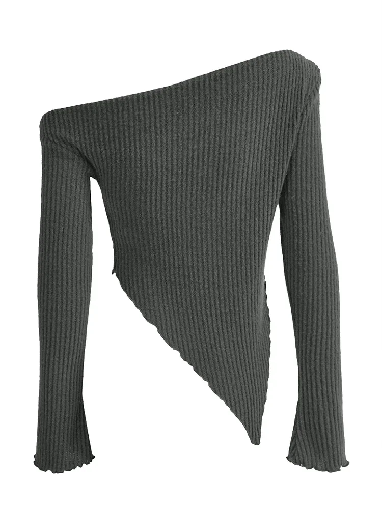 Jaylen Asymmetrical Bodycon Top - Image 5