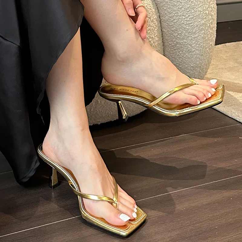 Joella Flip Flop Heels - Image 11