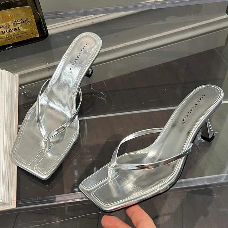 Joella Flip Flop Heels - Image 5