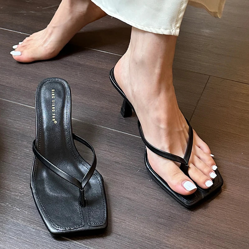 Joella Flip Flop Heels - Image 7