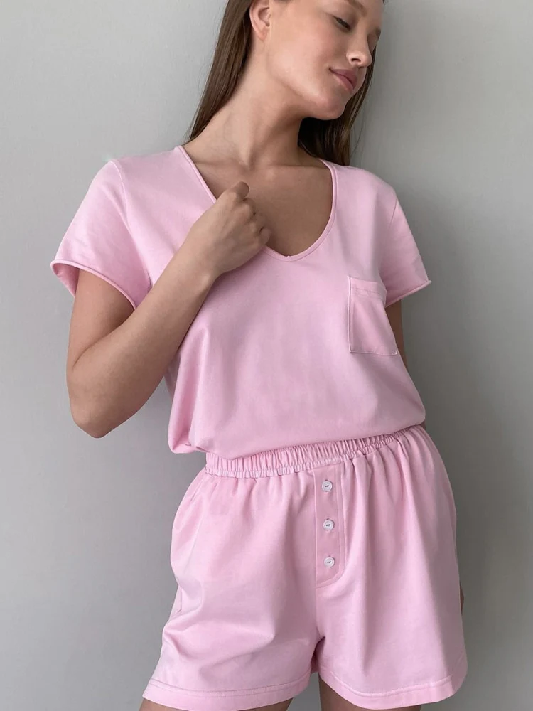Just Comfortable Shorts Co-ord Set - Image 11