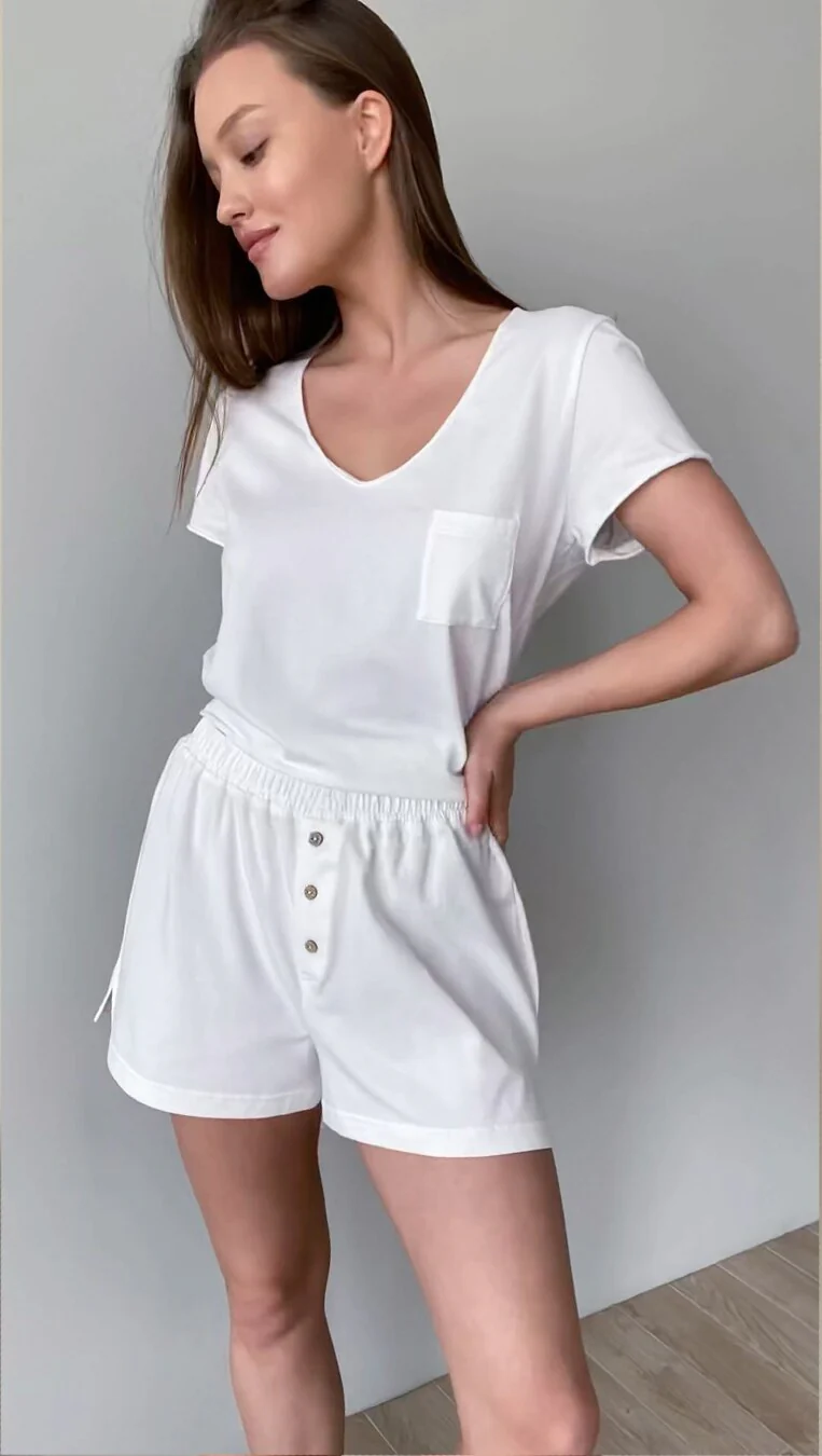 Just Comfortable Shorts Co-ord Set - Image 3