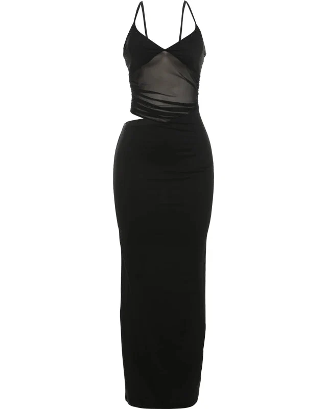 Kaui Mesh Midi Dress - Image 13