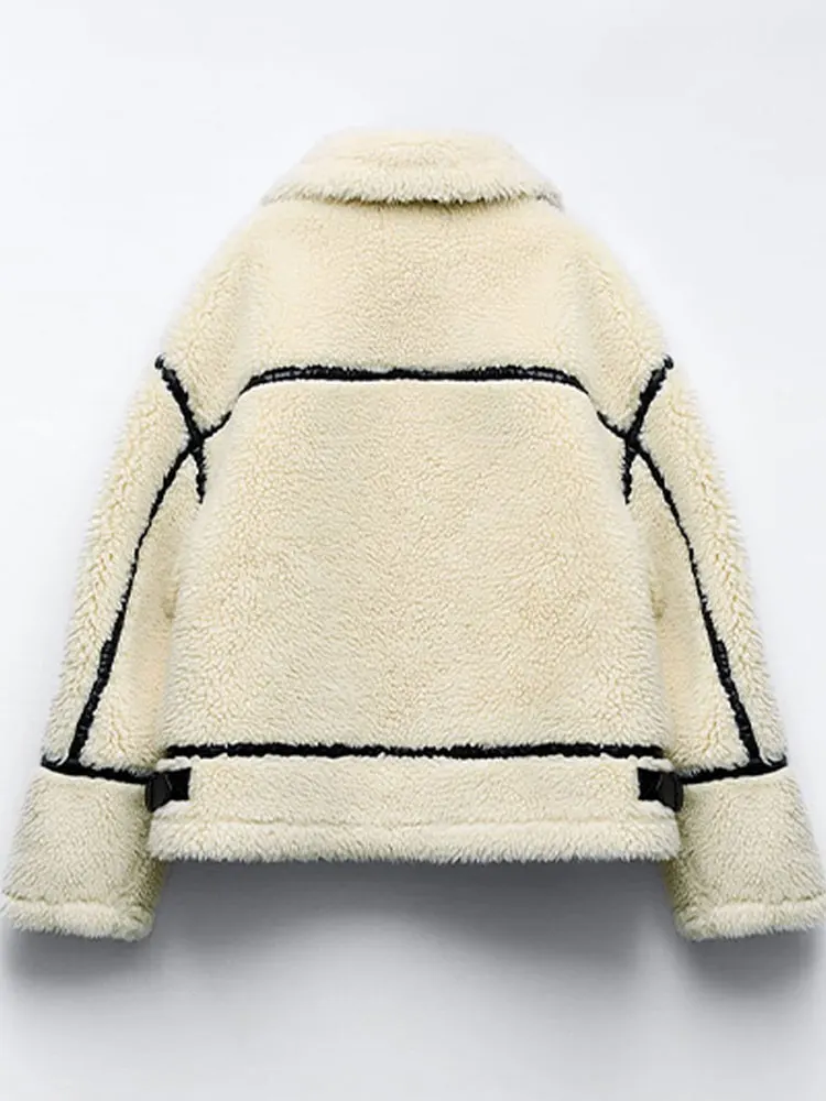 Keep You Cozy Faux Fur Zipper - Image 6