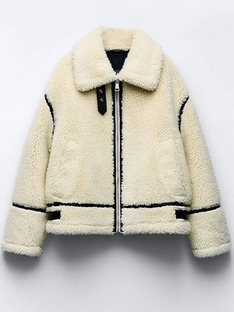 Keep You Cozy Faux Fur Zipper - Image 7