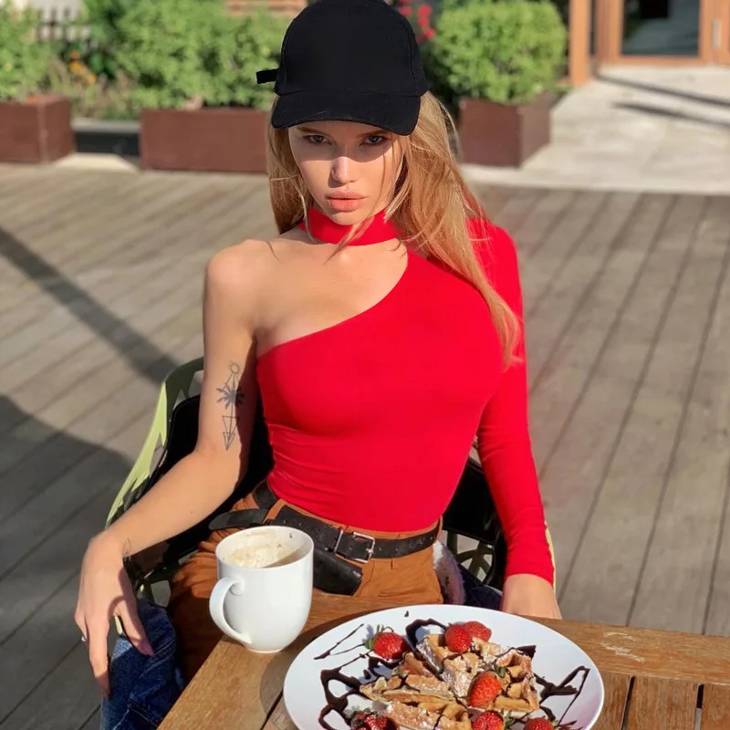 Keilani One Shoulder Bodysuit - Image 7