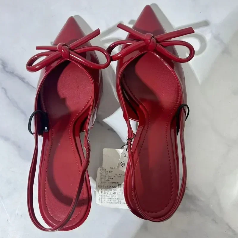Rosy Pointed Toe Heels - Image 5