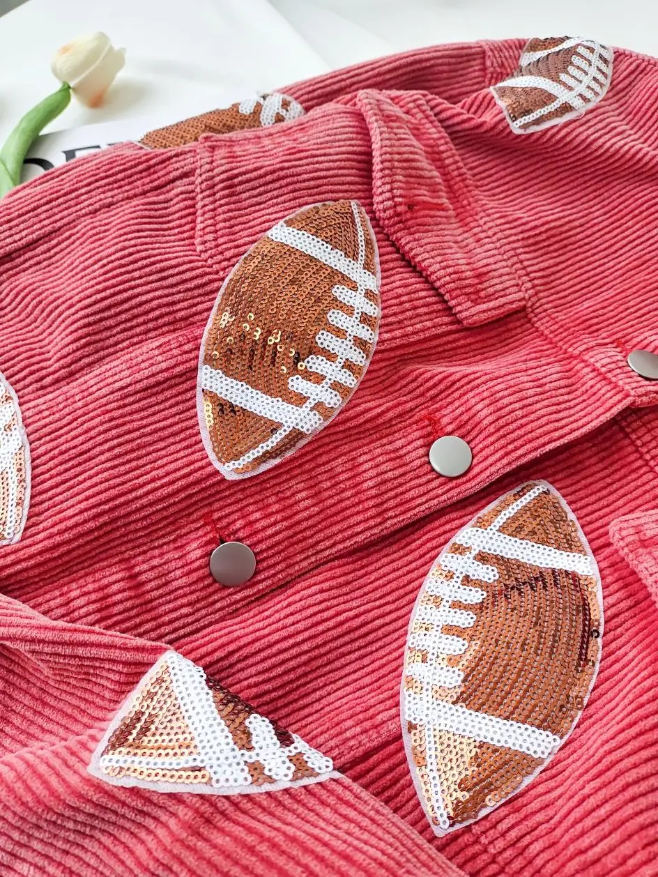 Kickoff Couture Corduroy Jacket - Image 11