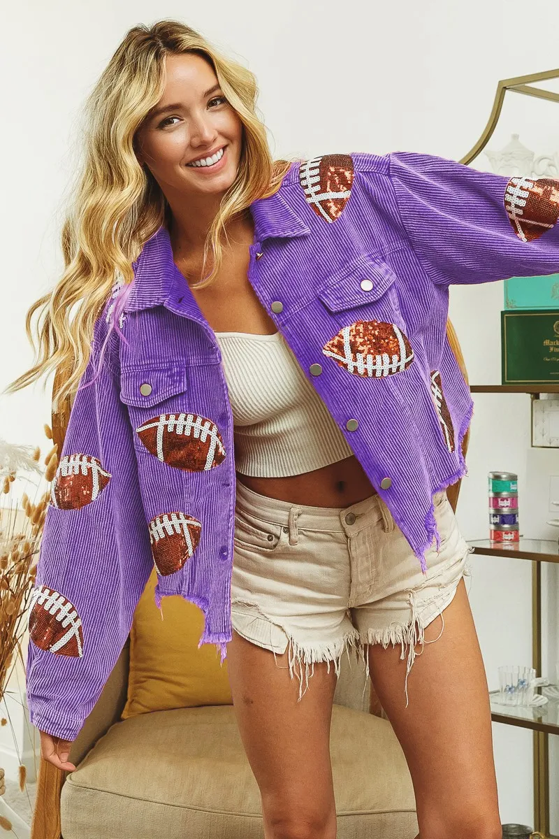 Kickoff Couture Corduroy Jacket - Image 14
