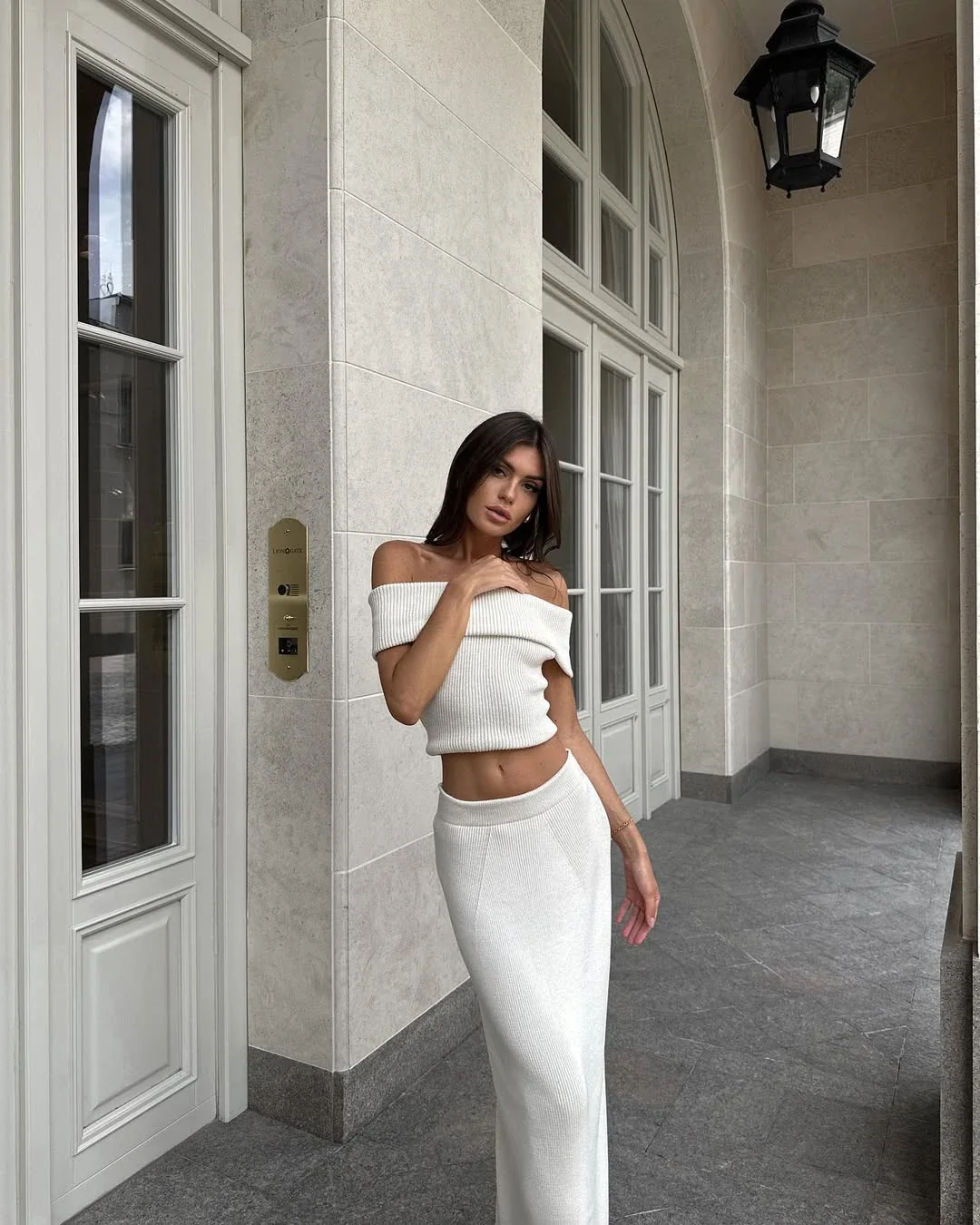 Kindra Knitted Skirt Set - Image 12