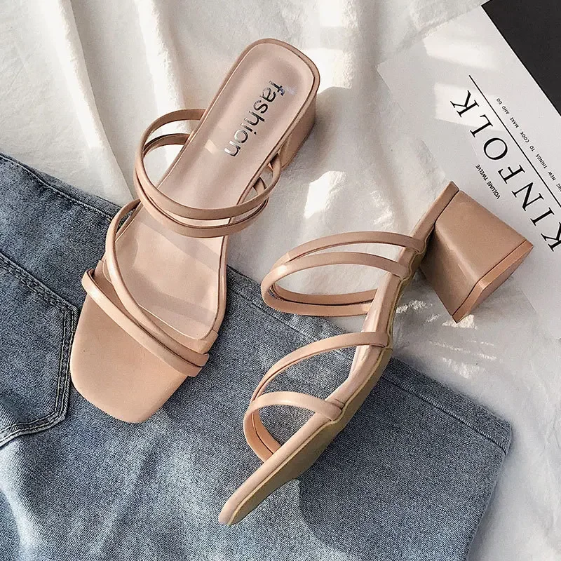 Kira Classic Square Heels - Image 3