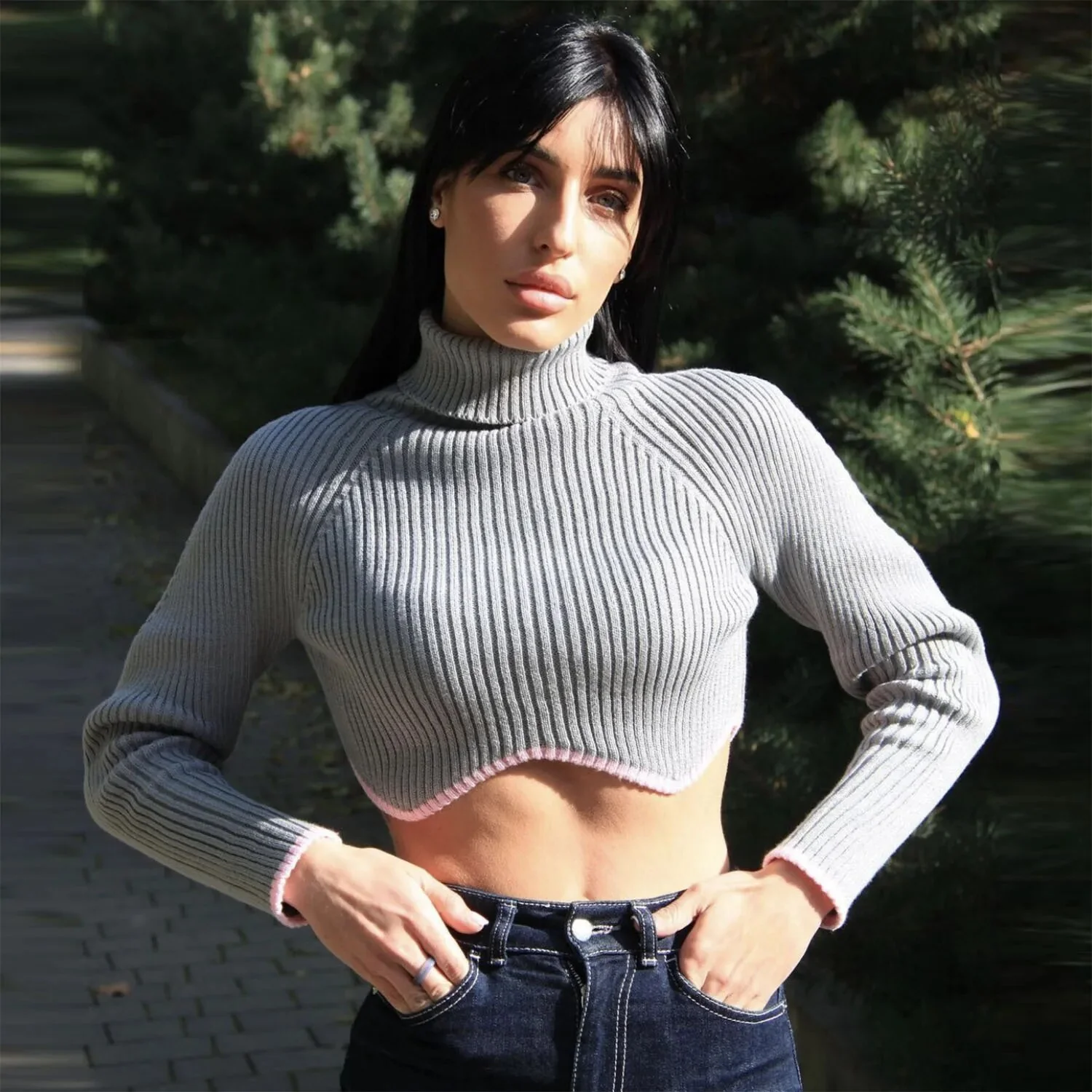 Knit Comfort Turtleneck Sweater - Image 16