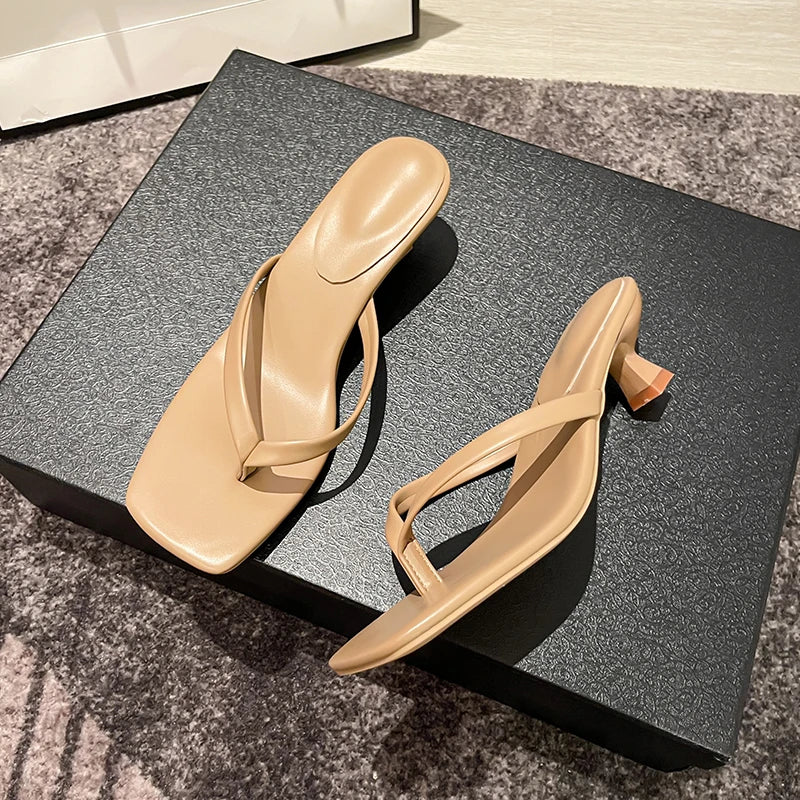 Koda Flip Flop Kitten Heels - Image 6