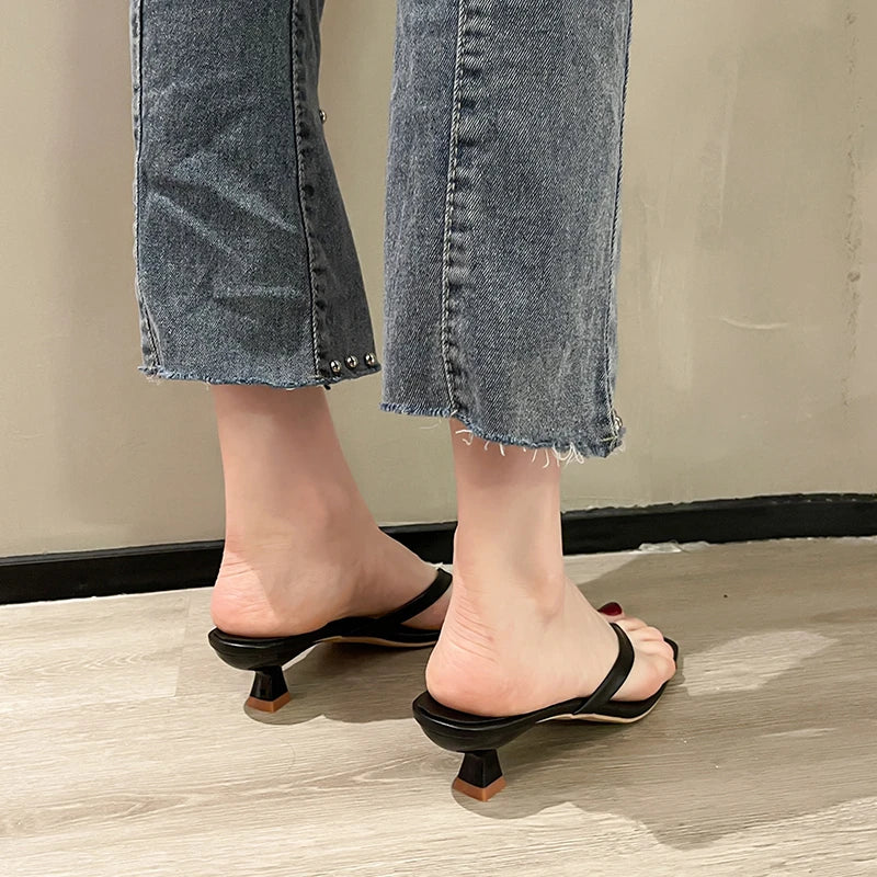 Koda Flip Flop Kitten Heels - Image 7