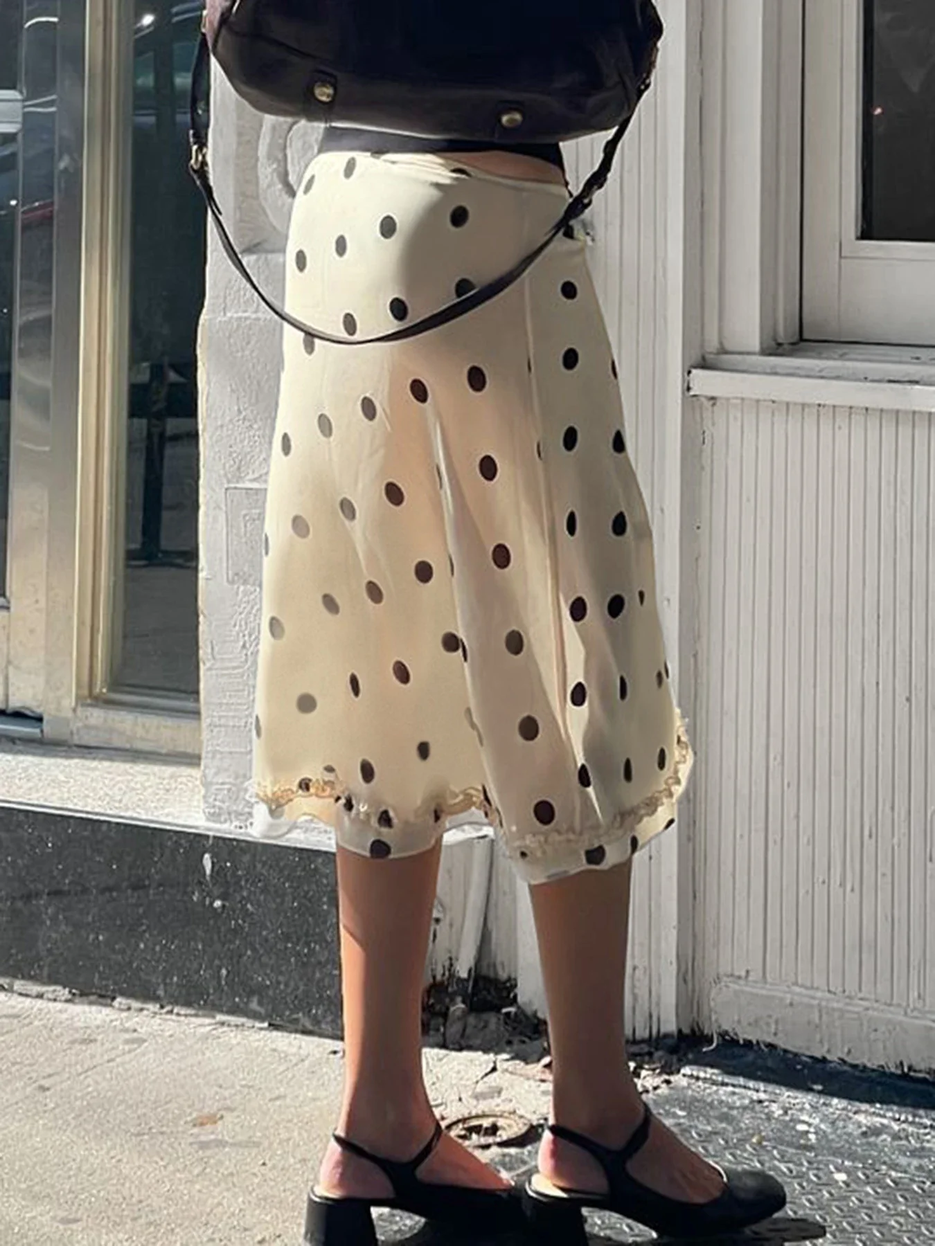 Leanna Polka Dot Skirt - Image 2