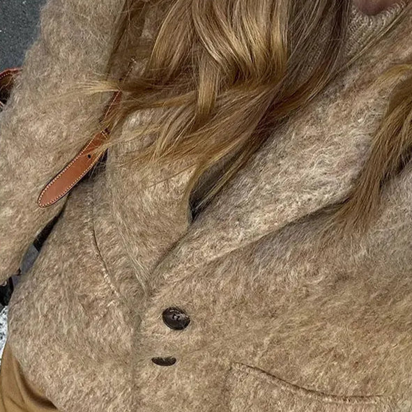 Lissette Turn Down Collar Coat - Image 5