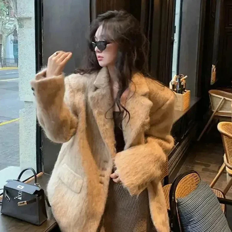 Lissette Turn Down Collar Coat - Image 8