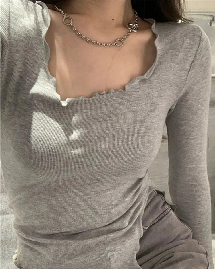 Lorette Irregular Hem Top - Image 3