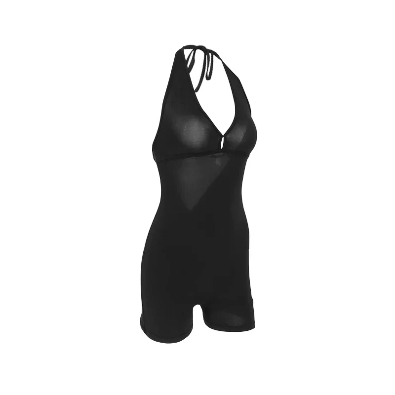 Lost In Trance Backless Mini Playsuit - Image 9