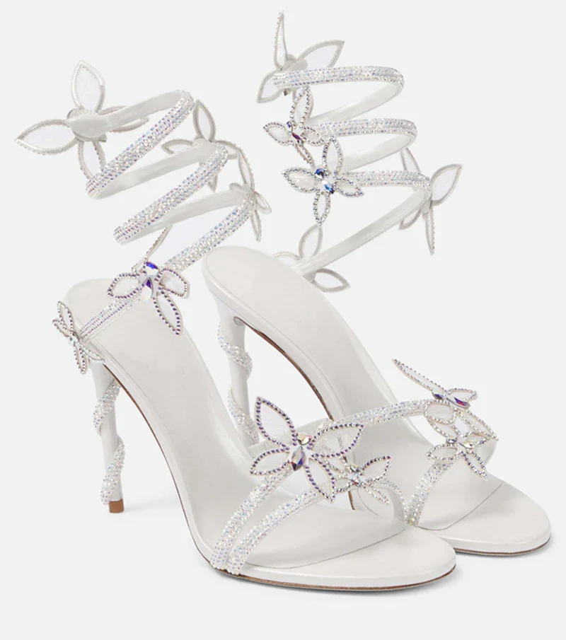 Lost Love Butterfly Gladiator Heels - Image 10