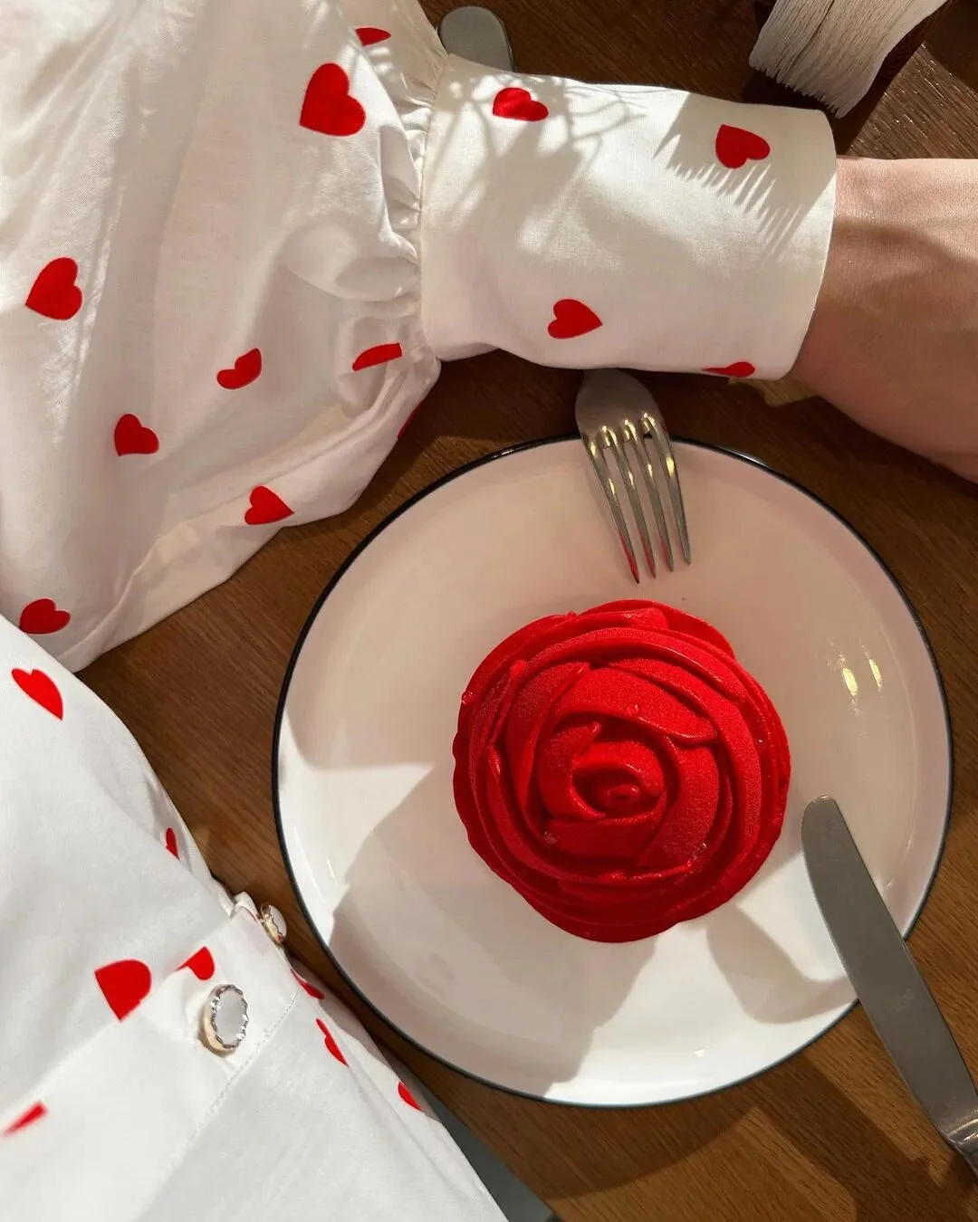 'Love In The Air' Heart Printed Shirt - Image 14