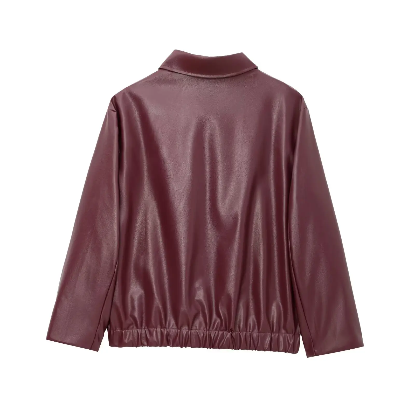 Maeve Faux Leather Jacket - Image 13