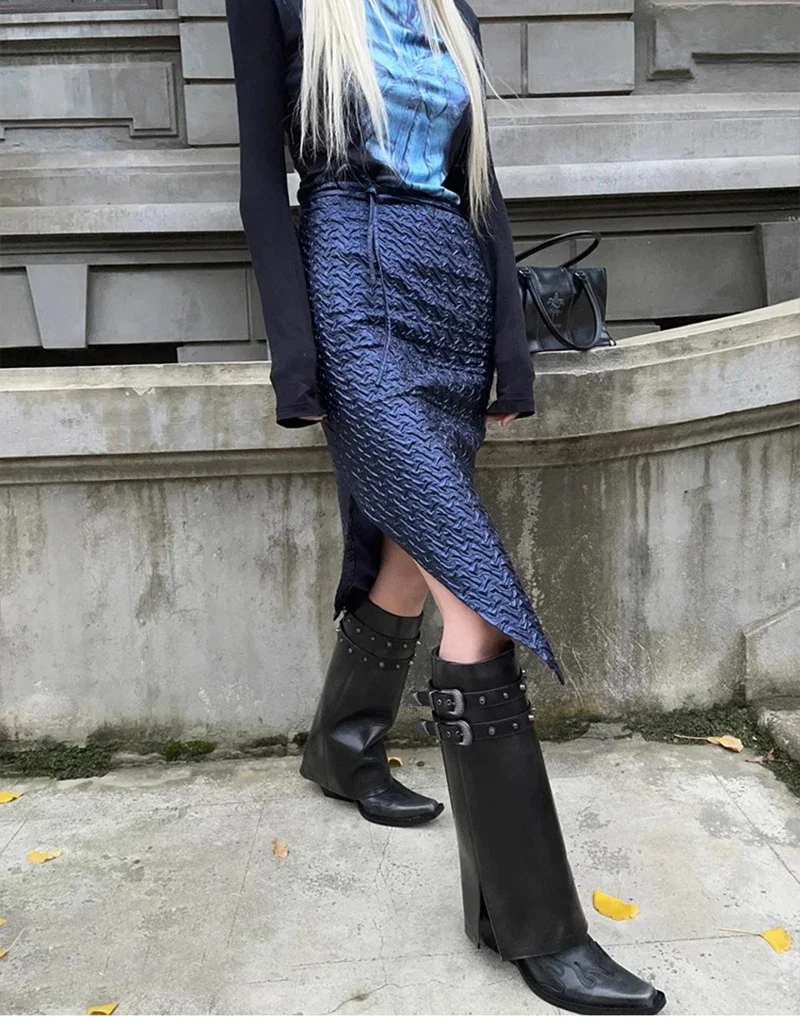 Malissa Long Pipe Boots - Image 11