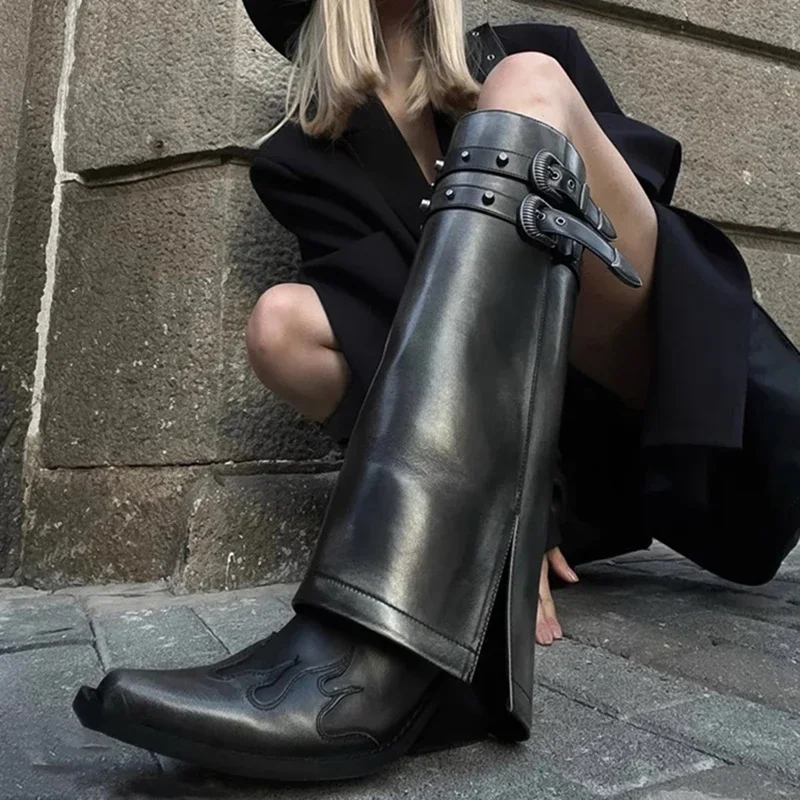 Malissa Long Pipe Boots - Image 2