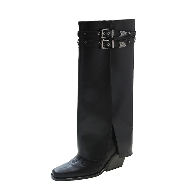 Malissa Long Pipe Boots - Image 6