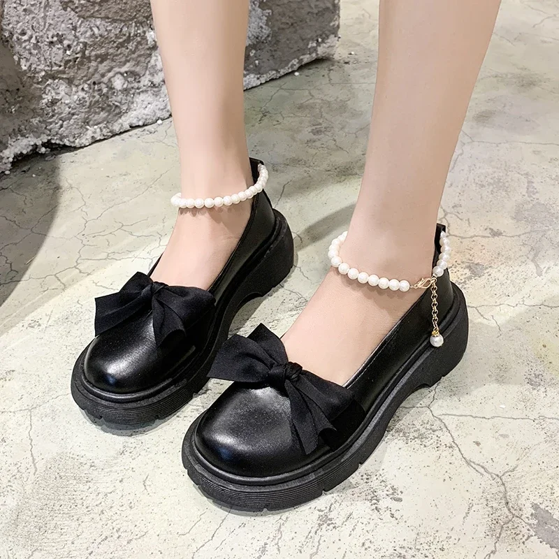 Malka Pearl Chain Shoes - Image 5