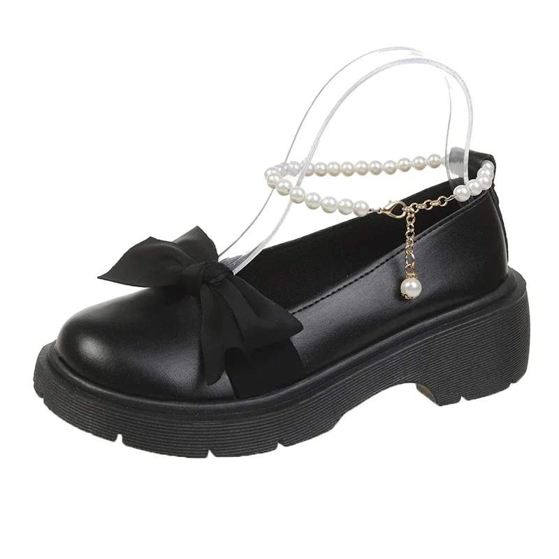 Malka Pearl Chain Shoes - Image 6