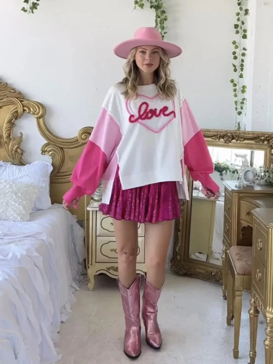 Marshmallow Dream Embroidered Pullover - Image 2