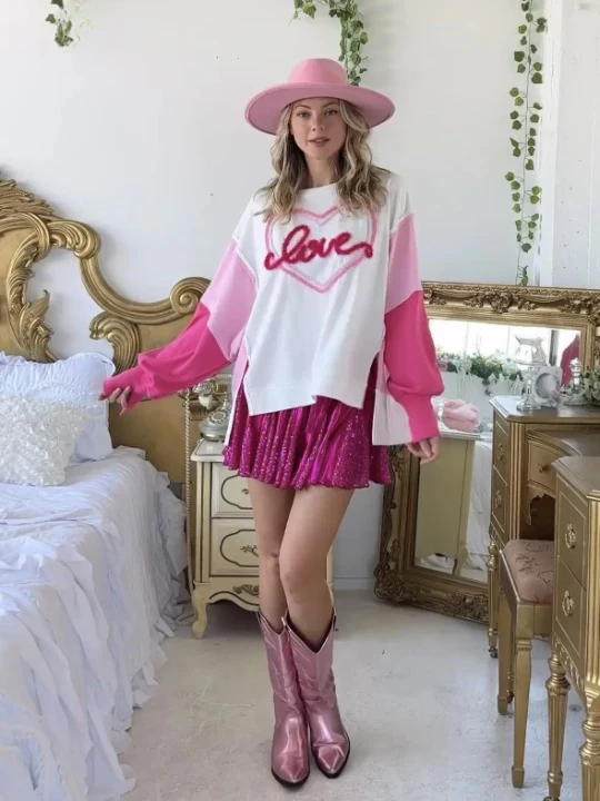 Marshmallow Dream Embroidered Pullover - Image 3