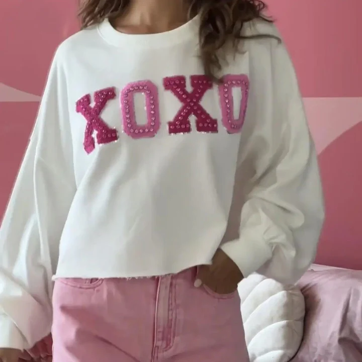 Marshmallow Dream Embroidered Pullover - Image 9