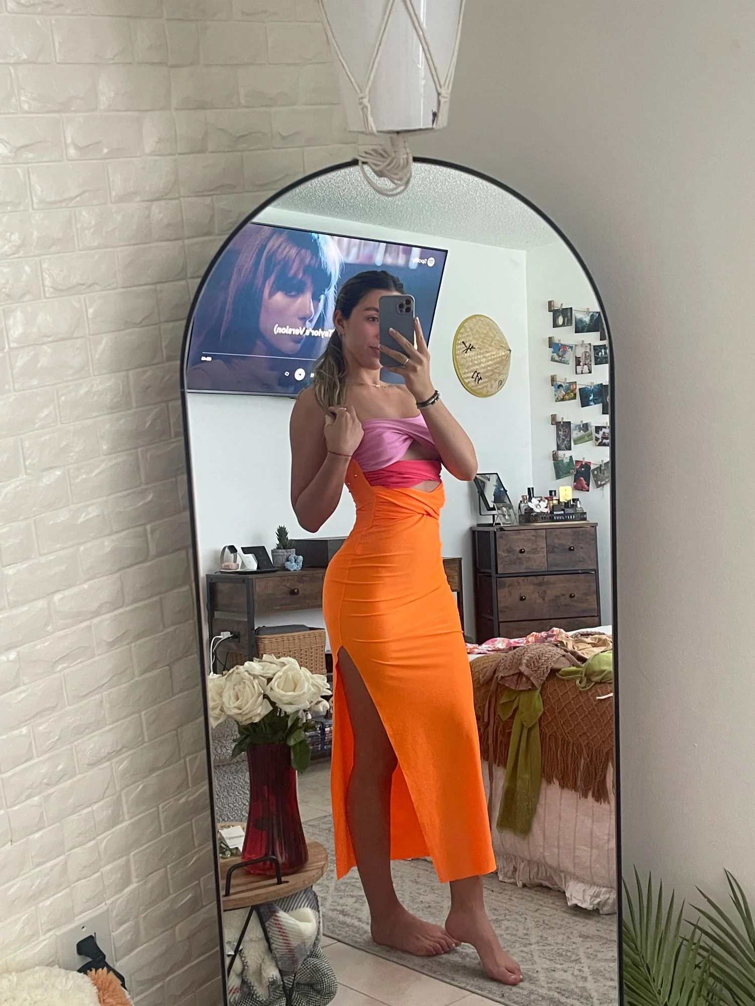 Martin Strapless Bodycon Dress - Image 11