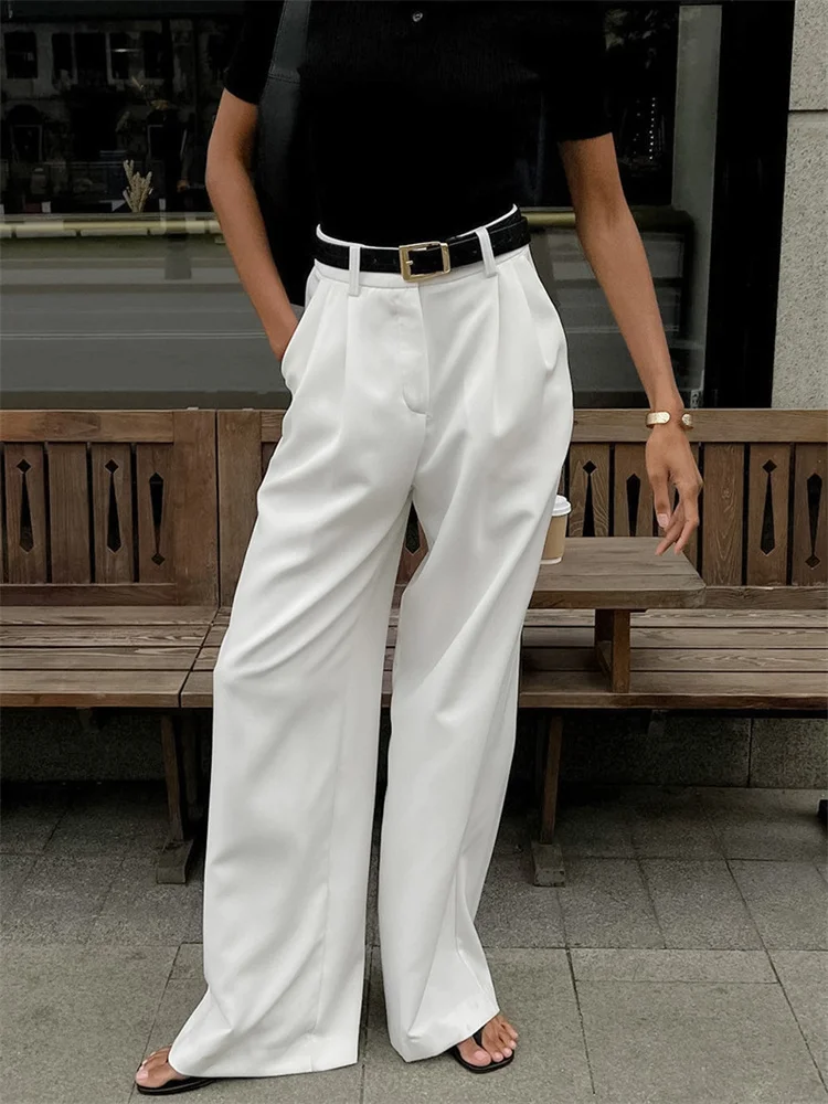 Mason Luxe Wide Leg Pants - Image 5