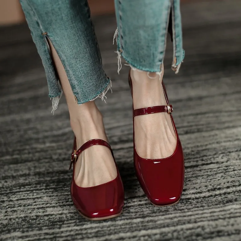 Matalia Square Toe Pumps - Image 3