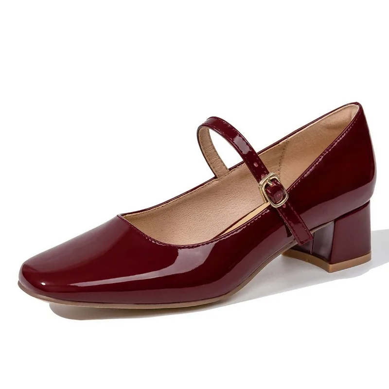 Matalia Square Toe Pumps - Image 4