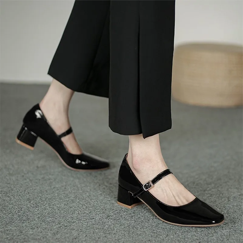 Matalia Square Toe Pumps - Image 5