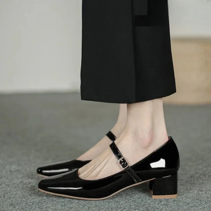 Matalia Square Toe Pumps - Image 6