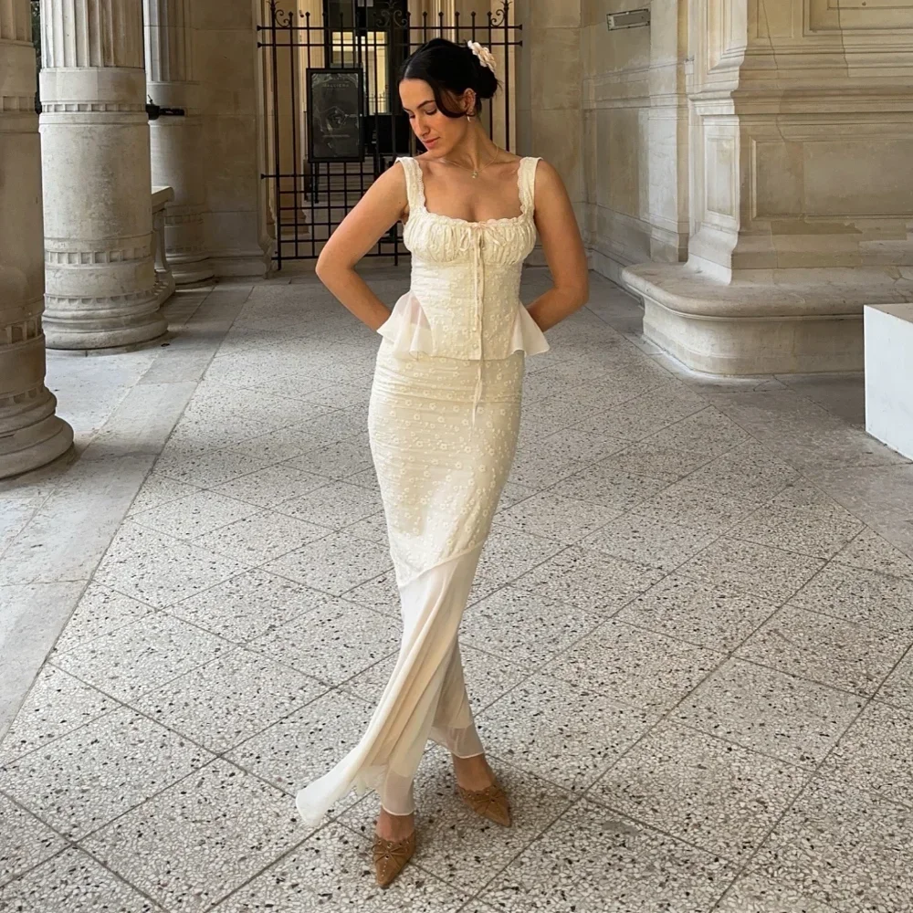 Monaco Lace Up Skirt Set - Image 2