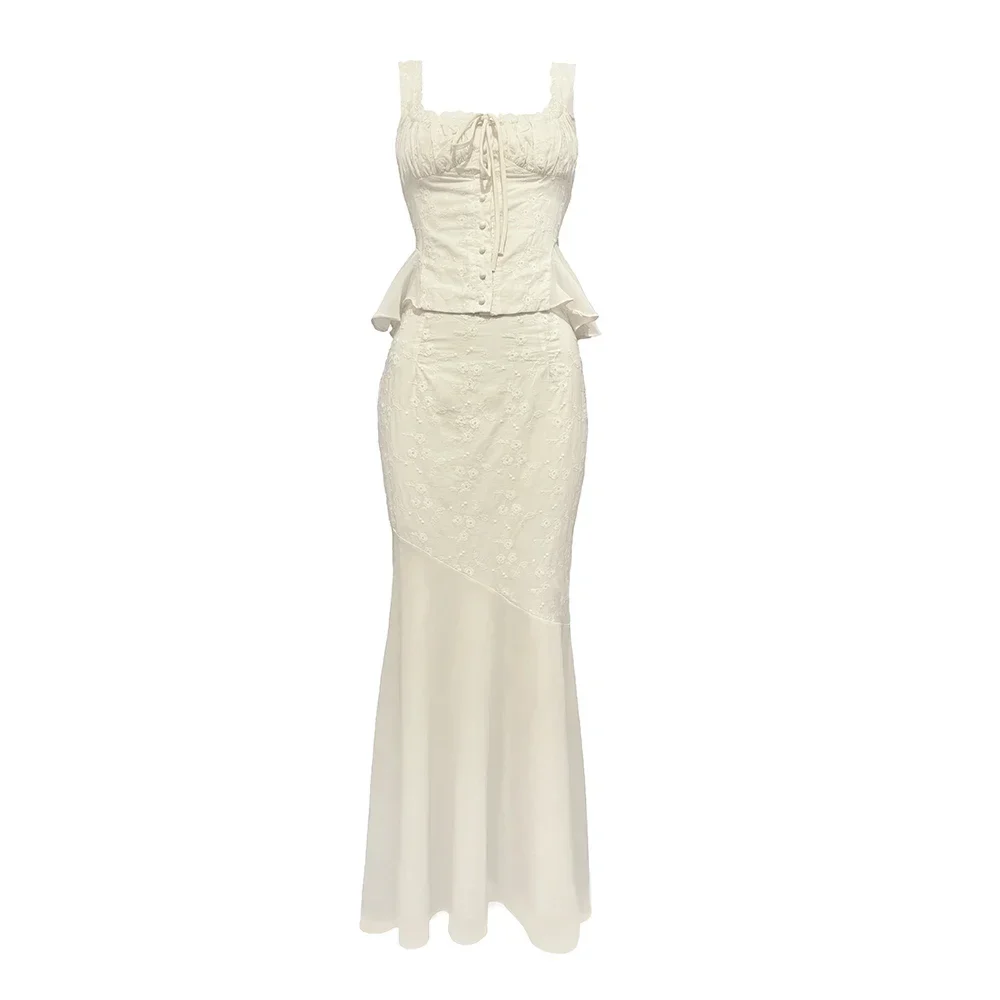 Monaco Lace Up Skirt Set - Image 5