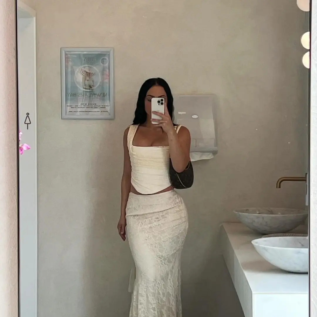 Monaco Lace Up Skirt Set - Image 8