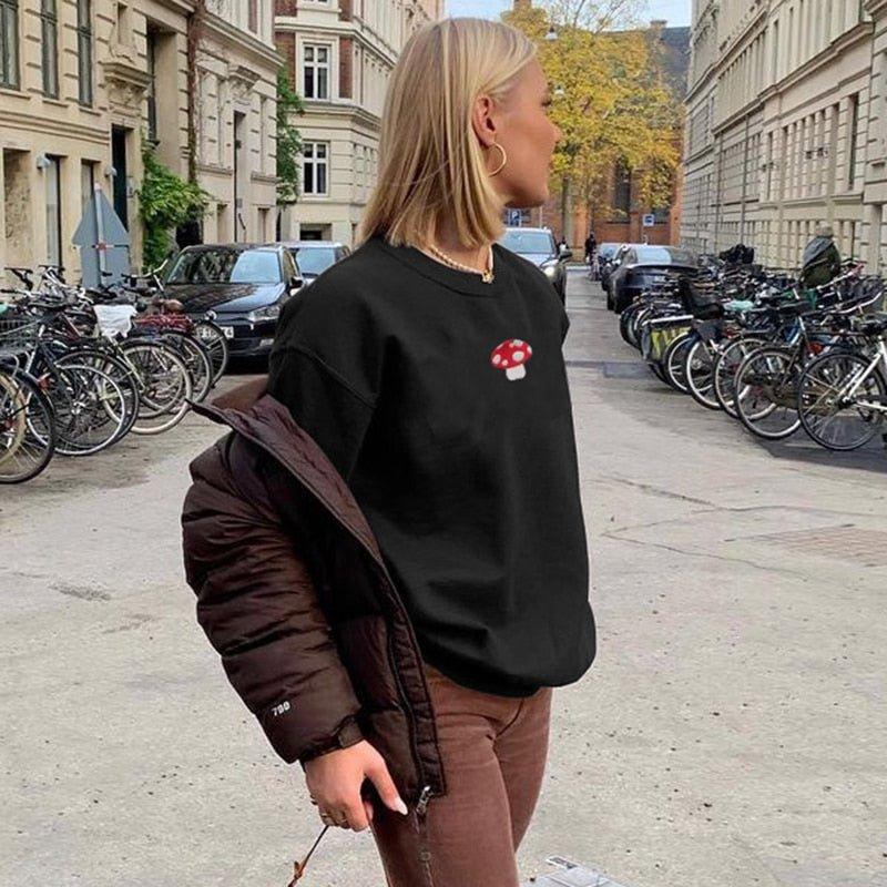 MUSH Brown Crewneck Pullover - Image 9