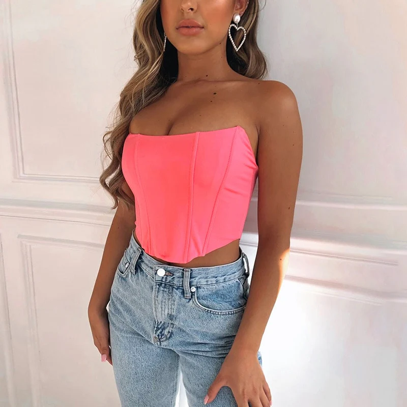 Naomi Corset Crop Top - Image 13