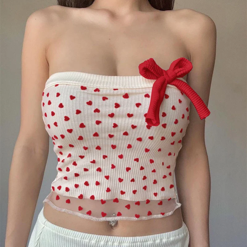 Natalee Printed Mesh Top - Image 4