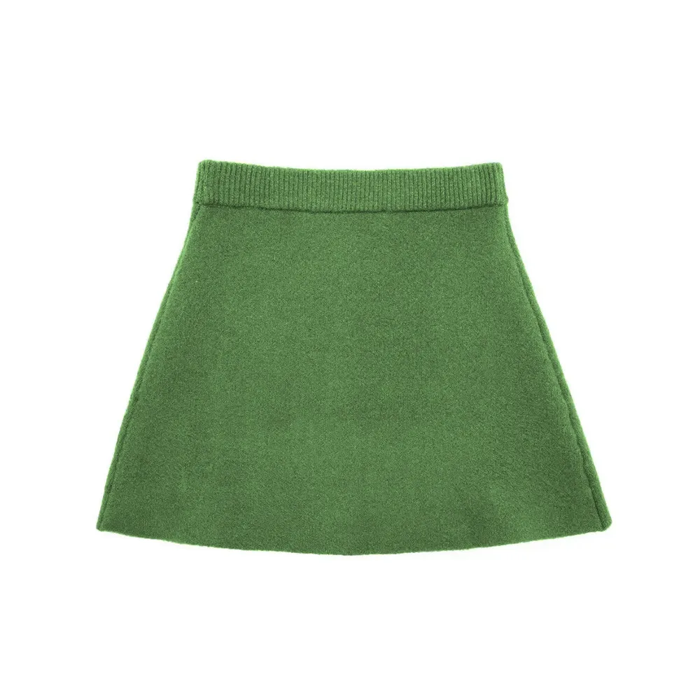 Neema Knitted A Line Mini Skirt Set - Image 6